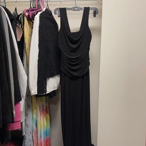 R&M Richards black jumpsuit